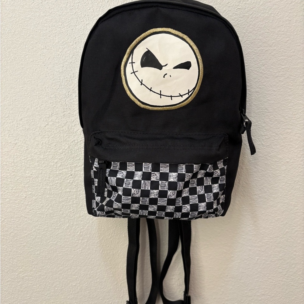 VANS x The Nightmare Before Christmas Jack Skellington Mini Backpack Checkered